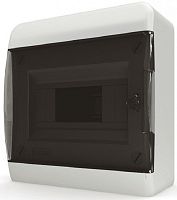 Бокс пластиковый Tekfor ЩРН-П-8 BNK 40-08-1 (240х218х102мм) IP41 прозрачная дверца картинка 